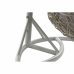 Piekares dārza krēsls DKD Home Decor 133 x 80 x 110 cm Pelēks sintētiska rotangpalma Alumīnijs