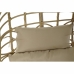 Garden sofa DKD Home Decor Brown 90 x 70 x 110 cm Beige Metal synthetic rattan (90 x 65 x 193 cm)