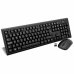 Keyboard and Mouse V7 CKW200ES Spanish QWERTY