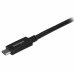 Cable USB C Startech USB315CC1M           USB C Negro