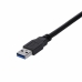 USB-kábel Startech USB3SEXT1MBK         USB A Fekete