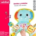 Brinquedo musical Winfun 32 x 8,5 x 42 cm (2 Unidades) Almofada Guizo
