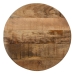Masa laterală Negru Natural Lemn Metal Fier lemn și metal Lemn de mango 43 x 43 x 49 cm