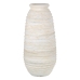 Vase aus Keramik Creme 35 x 35 x 80 cm