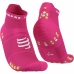 Športové ponožky Compressport Pro Racing Fuchsiová