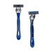 Máquinas de Barbear Descartáveis Azul (12 Unidades)