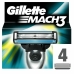 Barberingshøvel Gillette Mach 3 (4 enheter)