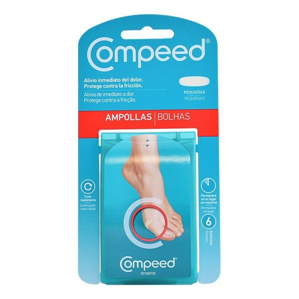 Voetpleisters Compeed (6 uds)
