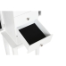 Κόσμημα Ποδιού Home ESPRIT Λευκό Καθρέφτης Ξύλο MDF 34 x 26,5 x 92 cm
