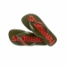 Flip Flops for kvinner Havaianas Top Logomania Rød Mørkegrønn Oliven