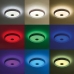 Infälld taklampa med LED KSIX Glory 58,3 w 3000k - 6500k 6200 Lm 47 x 9,5 cm