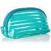 Toilet Bag Walkiria 20 x 9 x 13 cm Turquoise Stripes