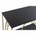 Consolă DKD Home Decor Negru Auriu* Lemn Metal 81,5 x 36 x 71,5 cm