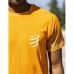 Мъжка тениска с къс ръкав Compressport Perforance SS Тъмно Оранжево