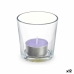 Aromātiska svece 7 x 7 x 7 cm (12 gb.) Stikls Lavanda