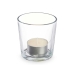 Doftljus 7 x 7 x 7 cm (12 antal) Glas Vanilj