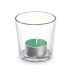 Aromātiska svece 7 x 7 x 7 cm (12 gb.) Stikls Bambuss