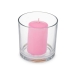 Scented Candle 10 x 10 x 10 cm (6 Units) Glass Orchid