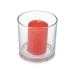 Vela Perfumada 10 x 10 x 10 cm (6 Unidades) Vaso Frutos rojos