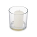 Aromatizuota žvakė 10 x 10 x 10 cm (6 vnt.) Stiklas Medvilnė