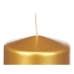 Svíčka Zlatá 9 x 10 x 9 cm (12 kusů)