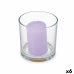 Doftljus 10 x 10 x 10 cm (6 antal) Glas Lavendel