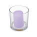 Dišeča svečka 10 x 10 x 10 cm (6 kosov) Kozarec Sivka