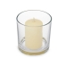 Geurkaars 10 x 10 x 10 cm (6 Stuks) Glas Vanille