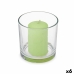 Aromātiska svece 10 x 10 x 10 cm (6 gb.) Stikls Jasmīns