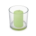 Aromatizuota žvakė 10 x 10 x 10 cm (6 vnt.) Stiklas Jazminas