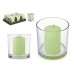 Scented Candle 10 x 10 x 10 cm (6 Units) Glass Jasmine