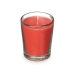 Illatos Gyertya készlet 16 x 6,5 x 11 cm (12 egység) Üveg Piros bogyós gyümölcsök