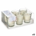 Set de Lumânări Parfumate 16 x 6,5 x 11 cm (12 Unități) Pahar Bumbac