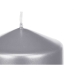 Stearinlys Sølv 7 x 7,5 x 7 cm (24 enheter)