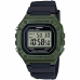 Мъжки часовник Casio W-218H-3AVEF Черен Зелен