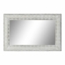 Espelho de parede DKD Home Decor Branco Dourado Metal Espelho Árabe Vintage 80 x 6 x 123 cm 80 x 8 x 123 cm