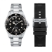 Pánske hodinky Philip Watch R8223216008 Čierna Striebristý
