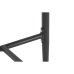 Табурет Home ESPRIT Коричневый Чёрный Алюминий ротанг 52 x 55 x 105 cm