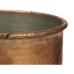 Vase Gylden Metal 22,5 x 39,5 x 22,5 cm (4 enheder) Med relief