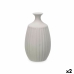 Vase Gris Céramique 21 x 39 x 21 cm (2 Unités) Rayures