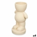 Dekorativ figur Beige 19 x 31 x 15 cm Vase (4 enheder)