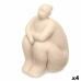 Deko-Figur Beige Dolomite 18 x 30 x 19 cm (4 Stück) Damen Sitzend