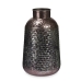 Vaso Argentato Metallo 22,5 x 39,5 x 22,5 cm (4 Unità) Con rilievo