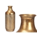 Vaza Zlat Kovina 16 x 42 x 16 cm (4 kosov) Z olajšanjem