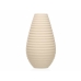 Vase Beige Céramique 19 x 33 x 19 cm (4 Unités) Rayures