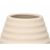 Vaso Bege Cerâmica 19 x 33 x 19 cm (4 Unidades) Riscas