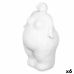 Dekorativ Figur Hvit Dolomite 14 x 25 x 11 cm (6 enheter) Dame Stående