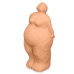 Figurka Dekoracyjna Pomarańczowy Dolomite 14 x 34 x 12 cm (6 Sztuk) Kobieta Stojący