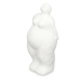 Dekorativ figur Hvid Dolomite 14 x 34 x 12 cm (6 enheder) Dame Stå