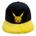 Unisex kapa s šiltom Pokémon Pikachu Wink Rumena Črna Ena velikost